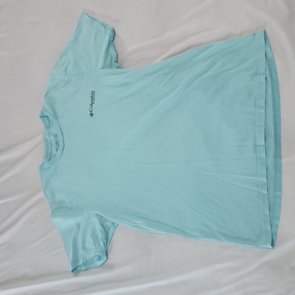Columbia PFG light blue shirt sz Medium
